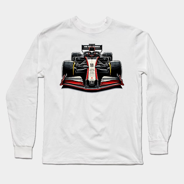 Formula 1 Long Sleeve T-Shirt by Vehicles-Art